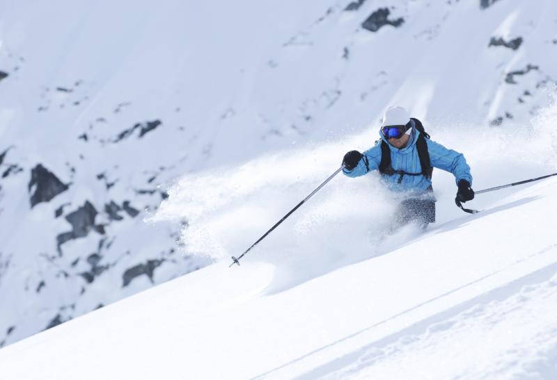 Skieur à Whistler - Canada