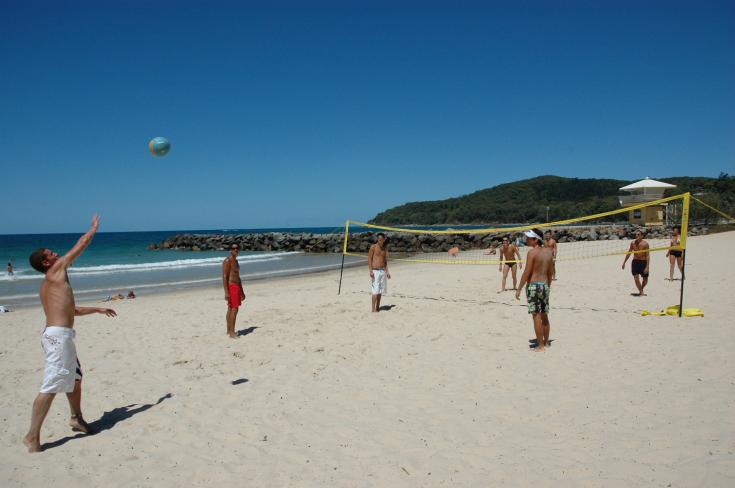 Volley-ball sur la plage